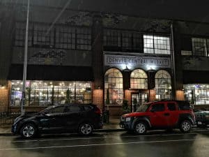 street shot of the Denver Central Market food hall